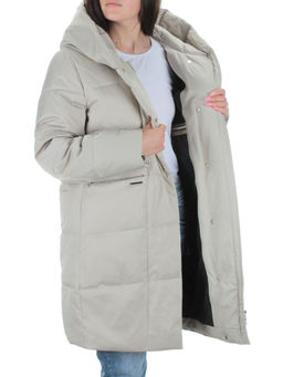 22368 BEIGE Куртка зимняя женская (200 гр. холлофайбера) - Fashion фото 6