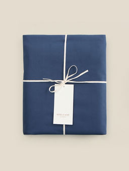 Простыня 2 спальная SL Home Percale 300ТС, 235240 см, синяя, хлопок 100% - Sima-land home фото 4