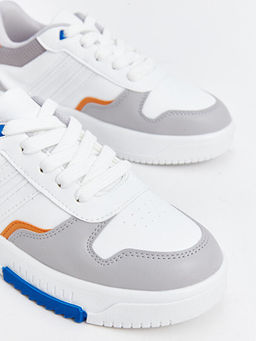 Ba?c?kl? Renk Bloklu Erkek ?ocuk Spor Ayakkab? - Waikiki фото 3