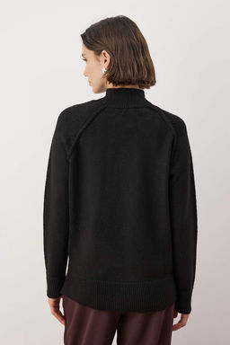 Haki Yumusak Dokulu Genis Kal?p Triko Kazak TWOAW26KZ00191 - Trendyolmilla фото 20