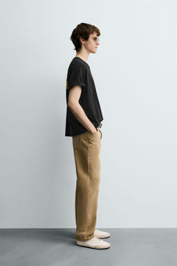 CROQUETAS SLOGAN T-SHIRT - Zara фото 4
