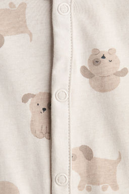 Pijama entero estampado - H&m фото 11