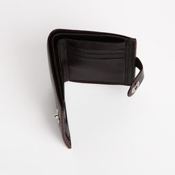 Портмоне мужское, на магните, коричневое