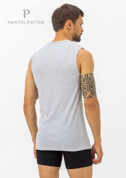 Мужская майка из рибаны - Pantelemone фото 2