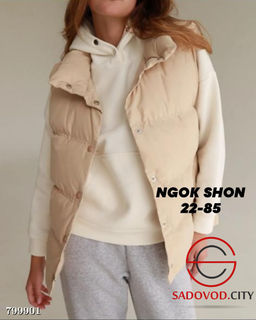 Жилет, холлофайбер женская