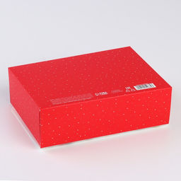 Цена за 2 шт. Коробка подарочная новогодняя складная С Новым годом! 16.5?12?5 см