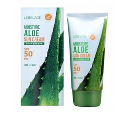 Крем солнцезащитный с экстрактом Алоэ LEBELAGE SPF50+ PA+++, 70 мл