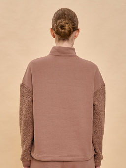 PELICAN, толстовка женская, Коричневый фото 2