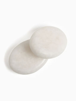 Камни для СПА 6×8 белый мрамор, 8 шт.