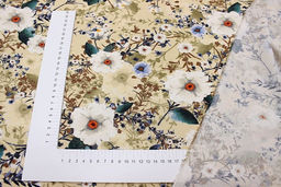 Штапель Премиум (Digital) Элис, ш.1.45м, вискоза-100%, 100гр/м.кв - Купава фото 4