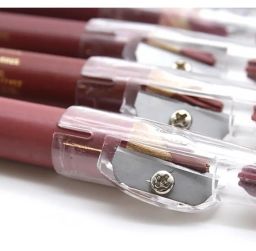 №04 Помада-карандаш 4-в-1 матовая водостойкая с точилкой Violette - No neme фото 4