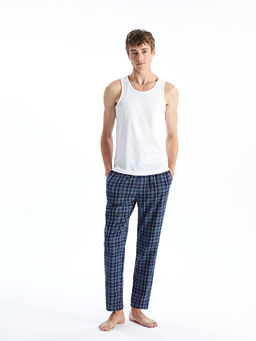 Standart Kal?p Ekose Erkek Pijama Alt