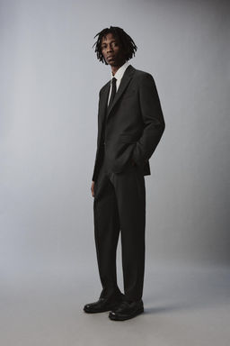 BLAZER TRAJE 100% LANA / Negro - Zara фото 4