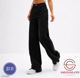 Джинсы с высокой посадкой