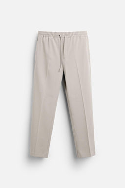 COMFORT FIT JOGGER WAIST TROUSERS - Zara фото 42