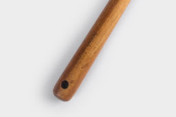 Шумовка, 33 см, силикон/дерево, молочный, Wenge - Anna lafarg фото 6