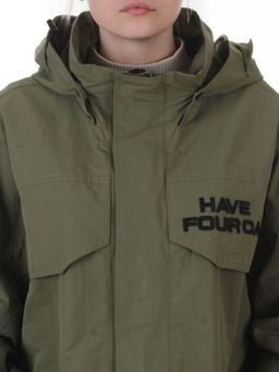 3094 GREEN Куртка демисезонная женская (100 гр. холлофайбер) - Fashion фото 4