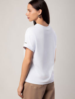 D49.117 Футболка женская белый