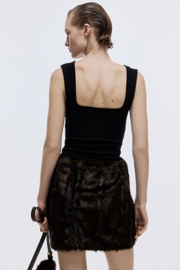 Top de tirantes con escote cuadrado - H&m фото 4