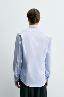 CAMISA REGULAR FIT ALGOD?N / Rayas - Zara фото 3