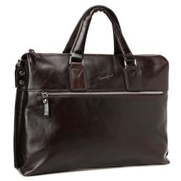 Мужской портфель GERARD HENON Артикул 901707, темно-коричневый  фото 2