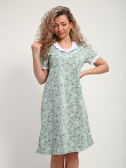 М431 Сорочка Зефирка(светлый хаки)