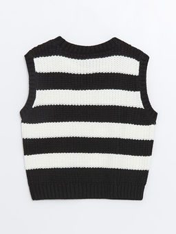 Bisiklet Yaka K?z ?ocuk Triko S?veter - Waikiki фото 2