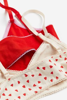Pack de 2 bralettes sin relleno - H&m фото 2