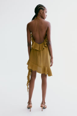 Vestido halter con volantes - H&m фото 6