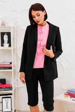 Жакет AURA 1103-170 чёрный  фото 9