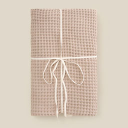 Полотенце вафельное SL HOME: Basic «Саббиа» 90×150 см, хлопок 100%, коричневое