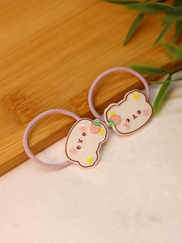 Набор аксессуаров для волос Hand bear, pink, 3 шт. в наборе - I likegift фото 6
