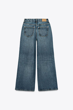 Z1975 WIDE LEG HIGH-RISE JEANS - Zara фото 5
