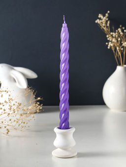 Цена за 2 шт. Набор: свечи ароматизированные витые 1.9×24 см, 4 шт., 40 г, 8 ч, эклипс