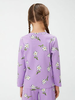 ACOOLA / Джемпер детский для девочек Leiria_ls набивка  фото 4