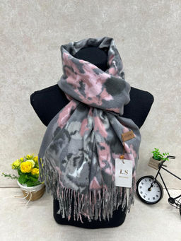 Мягкий палантин из кашемира мультицвет