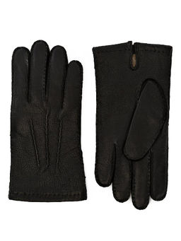 Перчатки мужские н/м мутон HS626 black - Eleganzza фото 7