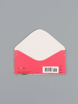 Цена за 10 шт. Конверт для денег «В День Рождения!», клубника, 16,5 х 8 см