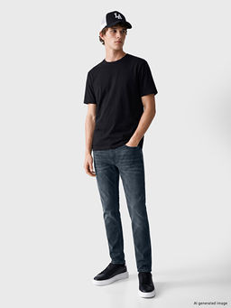 750 Slim Fit Erkek Jean Pantolon - Waikiki фото 2