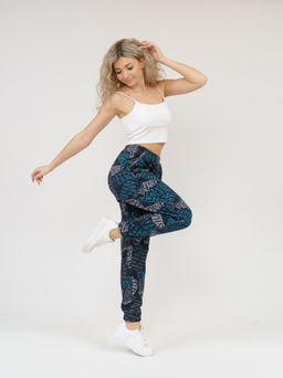 905 Брюки "Темно-синий/бирюза"