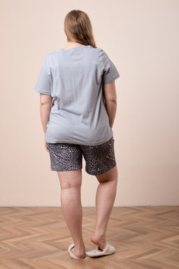 Пижама футболка и шорты М325294Пср - Елена фото 3