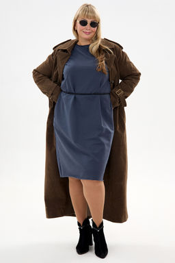 Платье футер-реглан