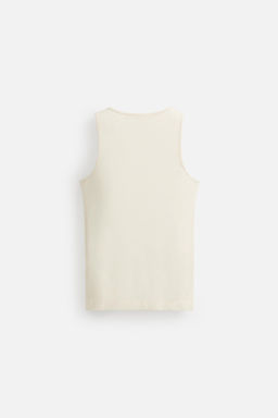SEMI-SHEER TANK TOP - Zara фото 8