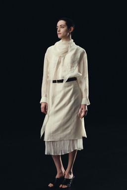 CAMISA PA?UELO ZW COLLECTION / Crudo - Zara фото 3