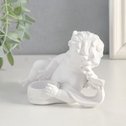 Сувенир полистоун подсвечник Белоснежный ангел МИКС 7,5х13х6 см - Simaland фото 5