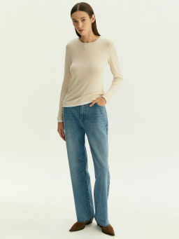 Джинсы Mom Fit 369, D369/skyey