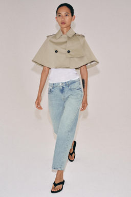 JEANS ZW COLLECTION CIGARRETE TIRO MEDIO / Azul claro