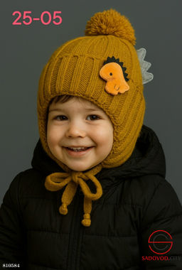 Шапка с тёплой синтепоновой подкладкой - Bruno фото 14