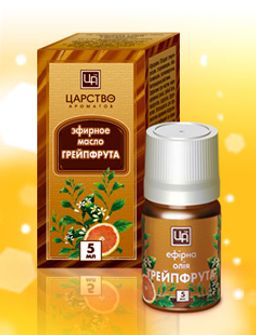 Масло косметическое эфирное Грейпфрут 5мл