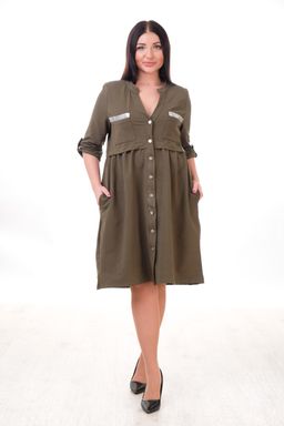 Платье Бэйли хаки